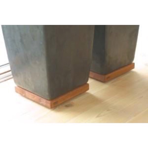 RulleFod Hevea M�rk Kvadrat